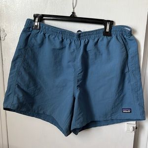 Blue 5” Patagonia Baggies Shorts